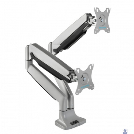 Kromax OFFICE-22 silver Настольный кронштейн для мониторов 17"-35" (до 2x15 кг)