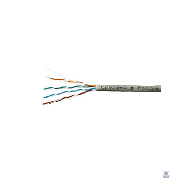 SkyNet Кабель Premium UTP indoor 4x2x0,51, медный, FLUKE TEST, кат.5e, однож. (305м) box, серый [CSP-UTP-4-CU](АК5018023/1693209)