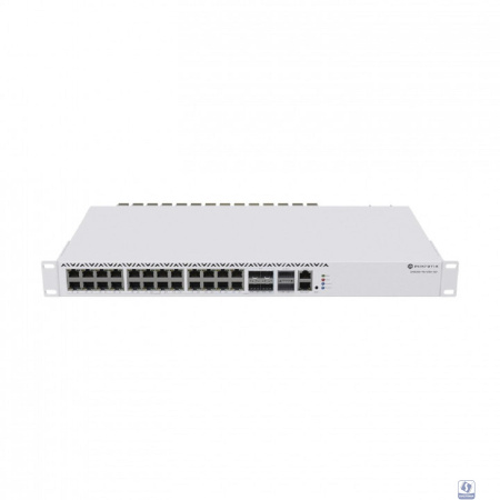 MikroTik CRS326-4C+20G+2Q+RM Коммутатор управляемый, 4Combo 10G/2.5G, 20*2.5Gbit RJ45, 2QSFP+*40Gbit