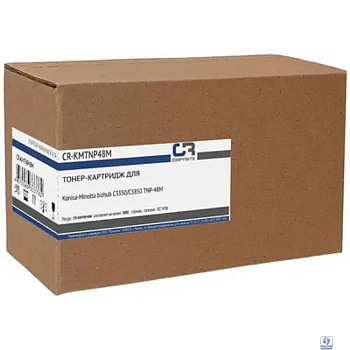 Картридж лазерный CopyRite CR-KMTNP48M TNP-48M пурпурный (10000стр.) для Konica Minolta bizhub С3350