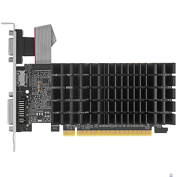 Видеокарта AFOX G210 LP 1GB, DDR3 64-bit, VGA/DVI/HDMI  PASSIVE LP (AF210-1024D3L5) RTL 