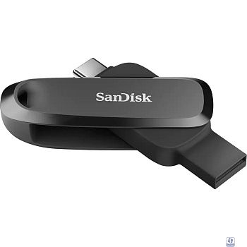 SanDisk USB Drive 256GB <SDDDC6-256G-G46>, USB3.2 Type-C, черная