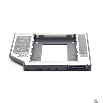 Gembird MF-95-02 Низкопрофильный адаптер для 2.5-дюймового накопителя в отсек 5.25 дюйма, 12 мм