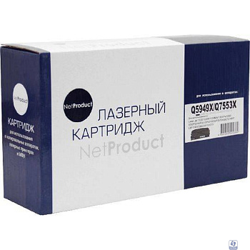 Повреждение упаковки NetProduct Q5949X/Q7553X Картридж для HP LJ P2015/1320/3390/3392, унив., 7К