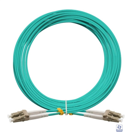 Exegate EX295152RUS Патч-корд волоконно-оптический FC-D-503-LC-LC-10M-LSZH (Шнур ВО MM 50/125 (OM3), LC/UPC-LC/UPC, Duplex, LSZH, 10м)