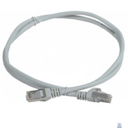 ITK PC01-C5EF-05M-G Шнур коммутационный кат. 5Е FTP 0,5м серый GENERICA