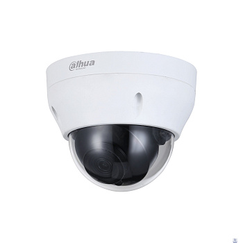 DAHUA DH-IPC-HDPW1230R1P-0280B-S5 Уличная купольная IP-видеокамера 2Мп, 1/2.8” CMOS, объектив 2.8мм, ИК 20м, IP67, пластик