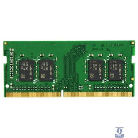 Synology D4NESO-2666-4G Модуль памяти DDR4, 4Gb, для DS224+, DS423+, DS1618+, DS1819+, DS2419+, RS820+/RP+ 