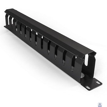 Exegate EX292871RUS Exegate EX292871RUS Кабельный органайзер ExeGate CM19-1U-12M-CV (горизонтальный 19" 1U, металлический, 2 окна в основании профиля, гребенка на 12 вырезов, глубина 45mm, с металличе
