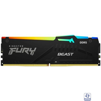 Модуль памяти Kingston FURY Beast RGB XMP KF552C40BBA-8 DDR5 8GB 5200MHz