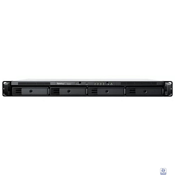Synology RS422+ RackStation Сетевое хранилище (1U, 4x3.5/2.5" HDD, 2-core 2.6 GHz, 2 GB DDR4 ECC, 2xGbE LAN)