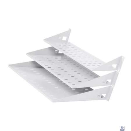 ЦМО Полка перфорированная консольная 2U, глубина 300 мм (МС-30)