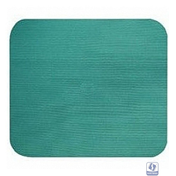 Коврик для мыши BURO BU-CLOTH/green зелёный [539382]