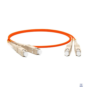 Hyperline FC-D2-62-SC/­PR-SC/­PR-H-10M-LSZH-ORv Патч-корд волоконно-оптический (шнур) MM 62.5/­125, SC-SC, 2.0 мм, duplex, LSZH, 10 м