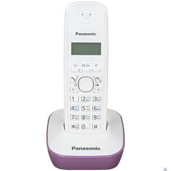 Panasonic KX-TG1611RUF (сиреневый) 