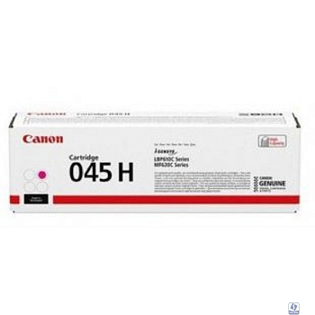 Canon Cartridge 045H M 1244C002 Картридж для i-SENSYS MF630. Пурпурный. 2 200 страниц 