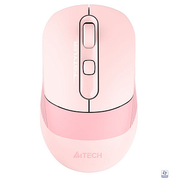 Мышь A4Tech Fstyler FB10C розовый оптическая (2400dpi) беспроводная BT/Radio USB (4but)