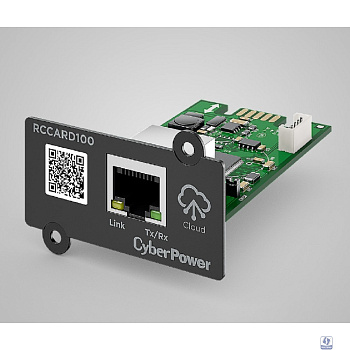 CyberPower RCCARD100 карта облачного мониторинга для 1ф устройств, проводная Ethernet