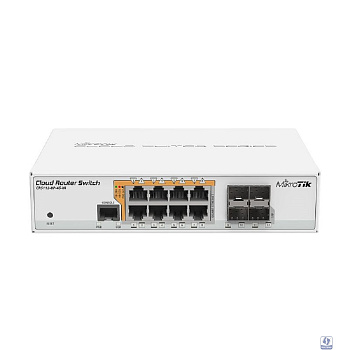 MikroTik CRS112-8P-4S-IN Коммутатор 8х10/100/1000 Ethernet, 4 x SFP ports
