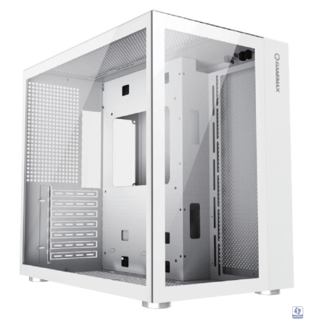 GameMax Корпус Infinity без БП (Midi Tower, ATX, Белый, USB 3.0+Type C, Зак. стекло)