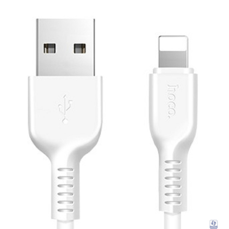 HOCO HC-61151 X13/ USB кабель Lightning/ 1m/ 2A/ White