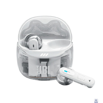 Наушники JBL, модель Tune Flex 2 Ghost -  призрачно-белый