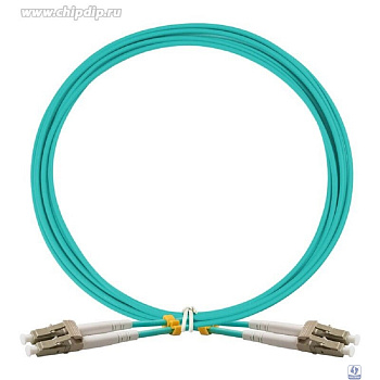 Exegate EX295134RUS Патч-корд волоконно-оптический FC-D-503-LC-LC-2M-LSZH (Шнур ВО MM 50/125 (OM3), LC/UPC-LC/UPC, Duplex, LSZH, 2м)