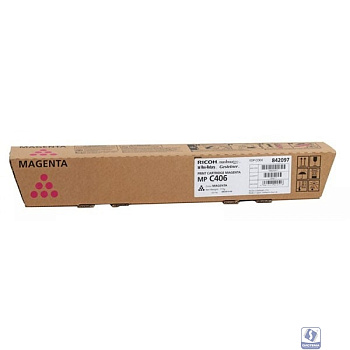Ricoh 842097 Тонер-картридж тип MPC406 пурпурный для Ricoh MPC306/406/307 (6000стр)