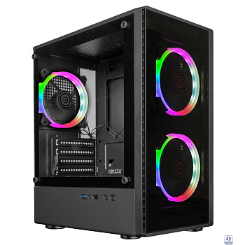 Ginzzu CL406 mATX FAN 3*12 FRGB (12RR4)