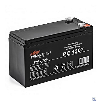 Prometheus Energy РЕ1207 (12V 7,2Ah) аккумулятор свинцово-кислотный