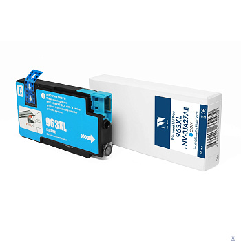 Струйный картридж NVP 963XL (NV-3JA27AE) Cyan для HP OfficeJetPro 9010/9020 (50 мл)совместимый