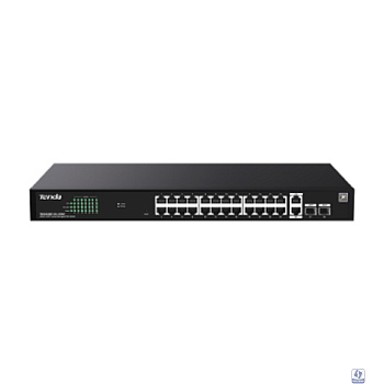 IP-COM G2228P-24-410W Web smart коммутатор с 26 гигабитными портами и 2 SFP-портоми, PoE 24х30Вт (до 370Вт)