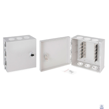 Cabeus DB-50P Коробка распределительная на 50 пар, 190х205х105 мм