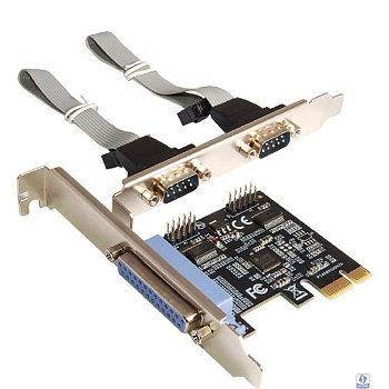 Controller ST-Lab, PCI-E x1, I-580 , 3 ext (2xCOM9M + 1xLPT25F), +LP bracket, Ret