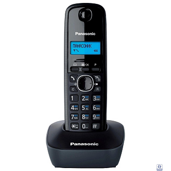 Panasonic KX-TG1611RUH (серый) 