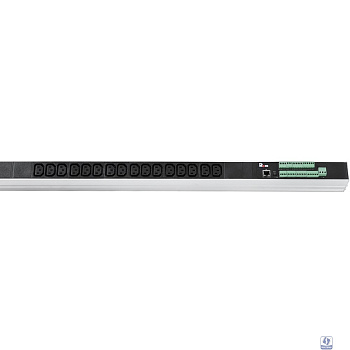 REM Упр. верт блок розеток, мониторинг, измерение, 3 фазы 16А, 36xC13, 1820 мм, вх IEC 309, шнур 3м (R-MC8-3x16-36xC13-MCI-1820-3-3PN)