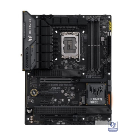 ASUS TUF GAMING Z790-PLUS WIFI (Socket 1700, ATX, 4xDDR5(192GB), DP/HDMI, 1xPCIe 5.0x16/1xPCIe 4.0x16/1xPCIe 4.0x4, 2xPCIe 3.0, 1xLAN (2.5GbE), Wi-Fi 6E, BT, 4xSATA 6Gb/s, 4xM.2, 2xType-C, 6xUSB 3.2)