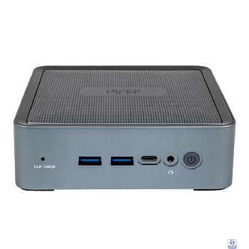 Hiper ED20-I5124R8N1WPG EXPERTBOX D20 Corei5 1240P/16384Mb/512PCISSDGb/BT/WiFi/war 1y/0.45kg/Тёмно-серый/Win11Pro+WiFi 6,BT 5.2,металл, VESA75x75,100x100