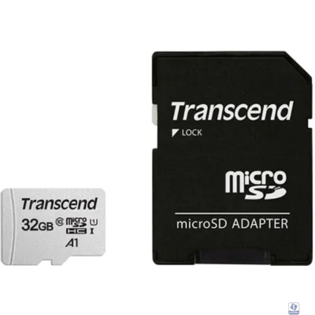 Micro SecureDigital 32GB Transcend TS32GUSD300S 