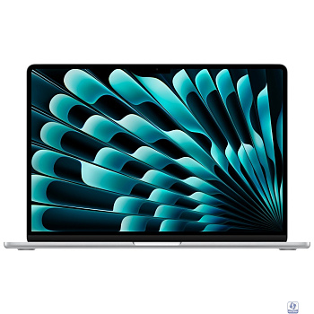 Apple MacBook Air 15-inch 2025 [MW1H3] (КЛАВ.РУС.ГРАВ.) Silver 15.3" Liquid Retina  (A3241)