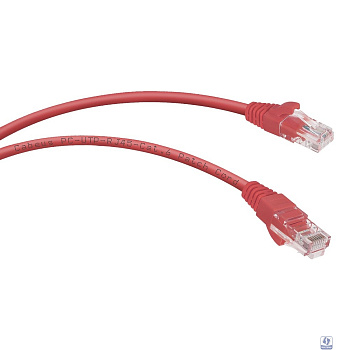 Cabeus PC-UTP-RJ45-Cat.6-5m-RD-LSZH Патч-корд U/UTP, категория 6, 2xRJ45/8p8c, неэкранированный, красный, LSZH, 5м