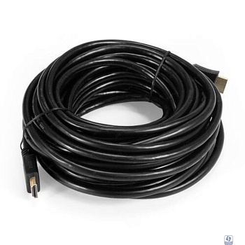 Exegate EX287733RUS Кабель HDMI ExeGate EX-CC-HDMI2-10.0 (19M/19M, v2.0, 10м, 4K UHD, Ethernet, позолоченные контакты)