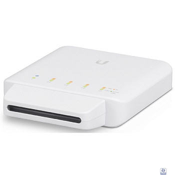 UBIQUITI USW-Flex PoE-коммутатор, 5х 1G RJ45, раздача 46 Вт