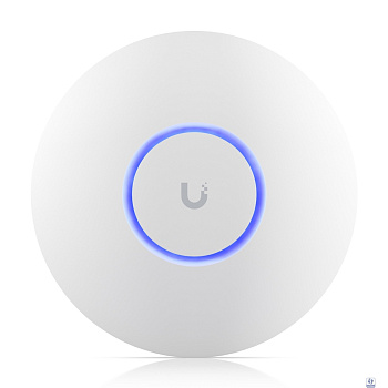 UBIQUITI U6+ Точка доступа 2,4+5 ГГц, Wi-Fi 6, 2х2 MIMO, 802.3af, 1х 1G RJ45  
