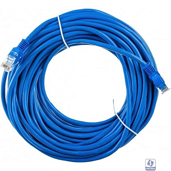 Патч-корд UTP Cablexpert PP12-20M/B кат.5e, 20м, синий