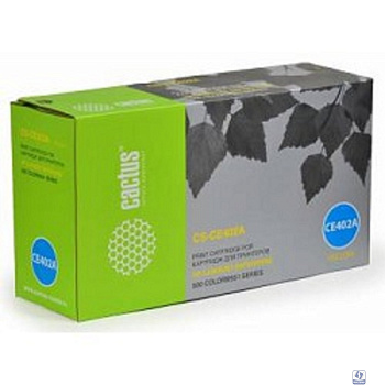 CE402A_CACTUS Картридж CACTUS (CS-CE402AV)  для HP CLJ Color M551 series,желтый, 6000 стр