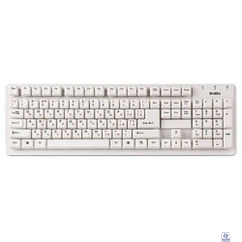 Клавиатура Sven Standard 301 USB белая (105 кл.)