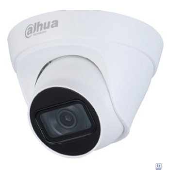 DAHUA DH-IPC-HDW1431T1P-A-0280B-S6 Уличная турельная IP-видеокамера с ИК 30м 4Мп; 1/2.9” CMOS; объектив 2.8мм; видеоаналитика IP67 металл, пластик