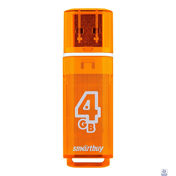Smartbuy USB Drive 4GB Glossy series Orange (SB4GBGS-Or)