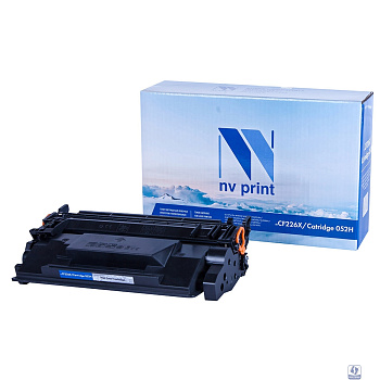 NVPrint Cartridge 052H/CF226X Картридж для CANON i-SENSYS LBP212dw/LBP214dw/LBP215x/MF421dw/MF426dw/MF428x/MF429x, HP LaserJet Pro M402d/dn/dne/dw/n/426dw/fdn/fdw 9200 стр.